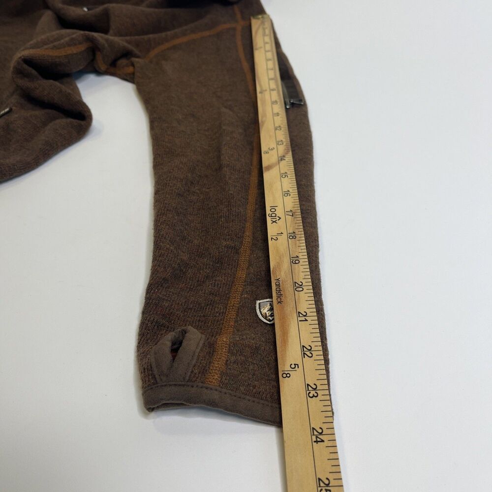 Kuhl Chianti Fleece 1/4 Zip Sweater Men’s M Wool Blend Hiking Outdoor - Picture 7 of 12